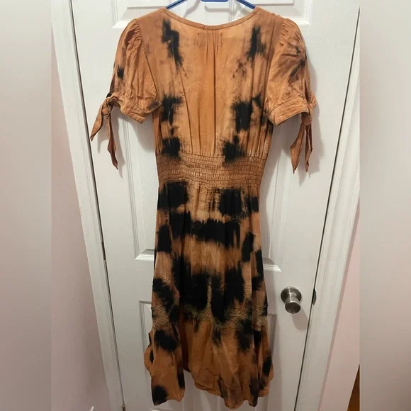 Cleobella Alina Midi Dress in Tie-dye Sz S - Picture 4 of 9